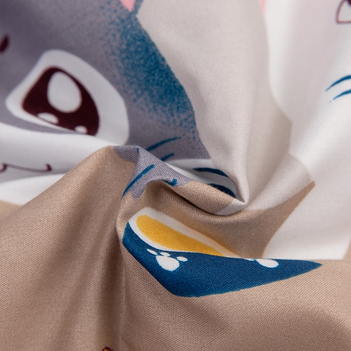 91家纺网 家纺一手货源 找家纺 悦织湾家纺 2025新款精疏棉抱枕被靠枕抱枕毯轻奢时尚卡通小清新电商直播热销款 咪咪爱