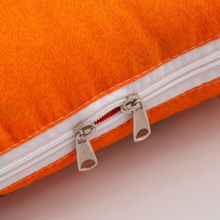 91家纺网 家纺一手货源 找家纺 悦织湾家纺 2025新款精疏棉抱枕被靠枕抱枕毯轻奢时尚卡通小清新电商直播热销款 幸运草 -桔