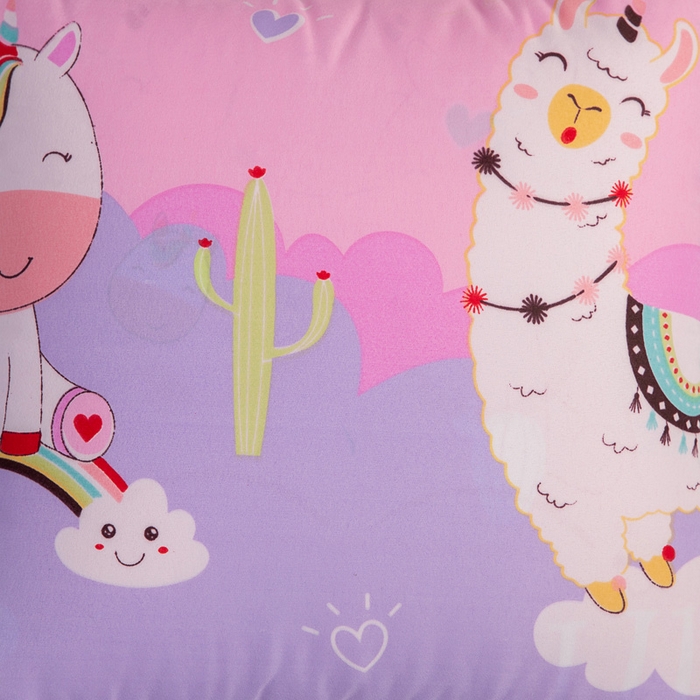 91家纺网 家纺一手货源 找家纺 悦织湾家纺 2025新款精疏棉抱枕被靠枕抱枕毯轻奢时尚卡通小清新电商直播热销款 两小无猜