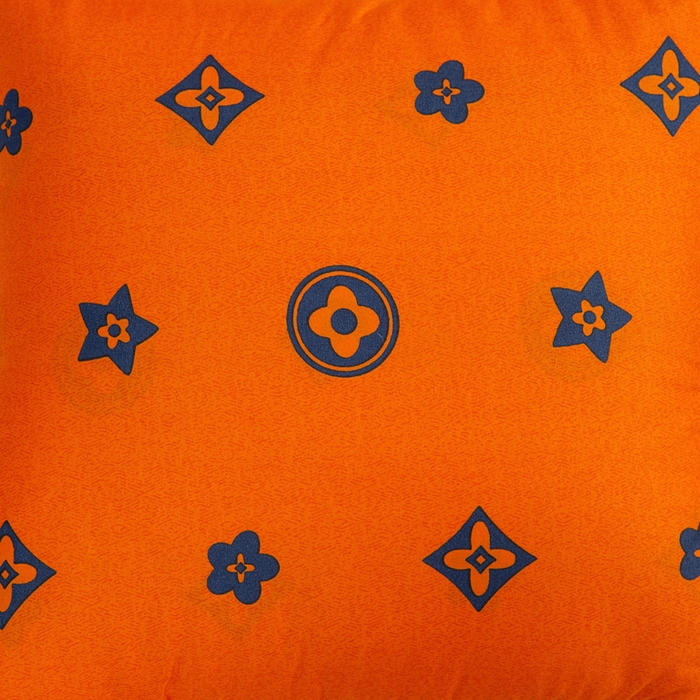 91家纺网 家纺一手货源 找家纺 悦织湾家纺 2025新款精疏棉抱枕被靠枕抱枕毯轻奢时尚卡通小清新电商直播热销款 幸运草 -桔