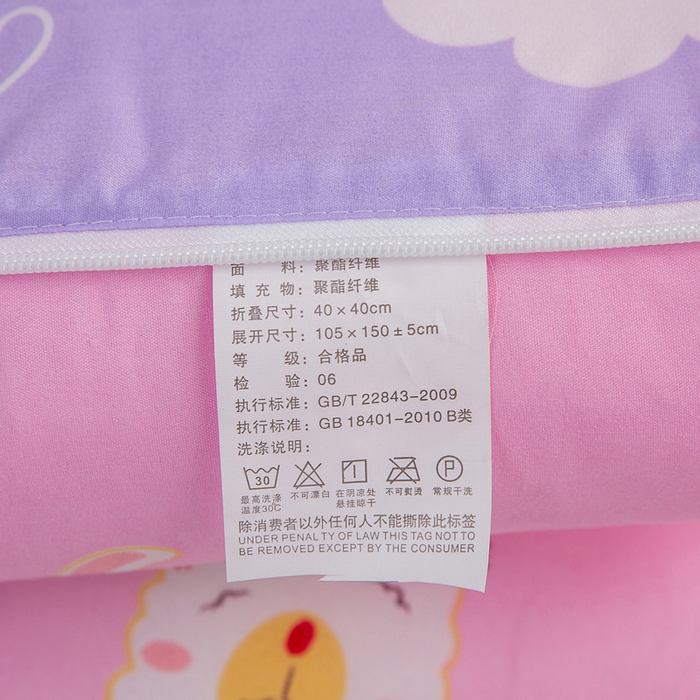 91家纺网 家纺一手货源 找家纺 悦织湾家纺 2025新款精疏棉抱枕被靠枕抱枕毯轻奢时尚卡通小清新电商直播热销款 两小无猜