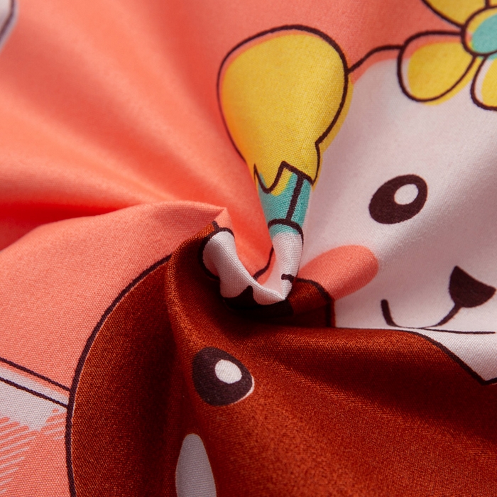 91家纺网 家纺一手货源 找家纺 悦织湾家纺 2025新款精疏棉抱枕被靠枕抱枕毯轻奢时尚卡通小清新电商直播热销款 萌萌乐园