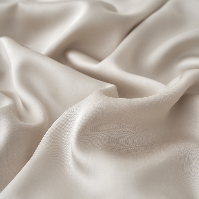 91家纺网 家纺一手货源 找家纺 黛舒家居 2025新款60S兰精天丝纯色简绣单床笠 素灰