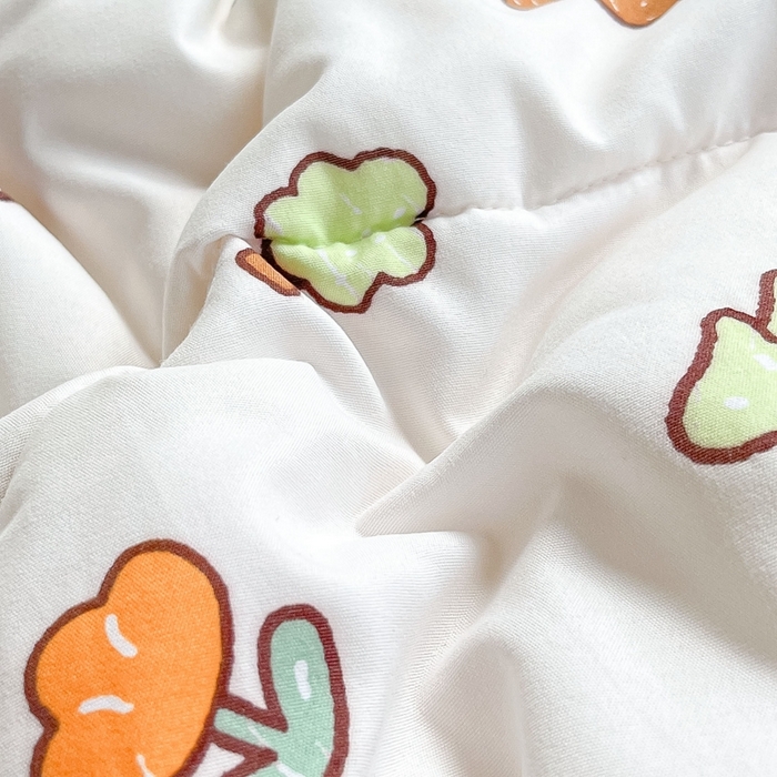 91家纺网 家纺一手货源 找家纺 慕尚家纺 2025新款600D小清新凉感冰丝凉席三件套 动物城