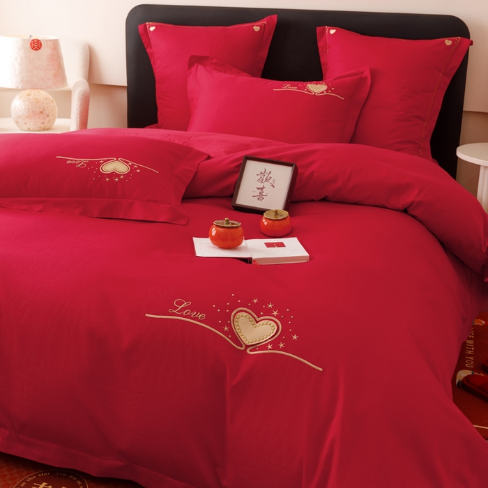 91家纺网 家纺一手货源 找家纺 东方合美（原：皇家传奇） 2025婚庆小红书纯棉系列 懂你