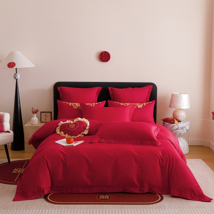 东方合美（原：皇家传奇） 2025婚庆小红书纯棉系列 喜事到