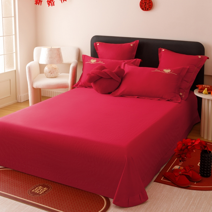 91家纺网 家纺一手货源 找家纺 东方合美（原：皇家传奇） 2025婚庆小红书纯棉系列 懂你