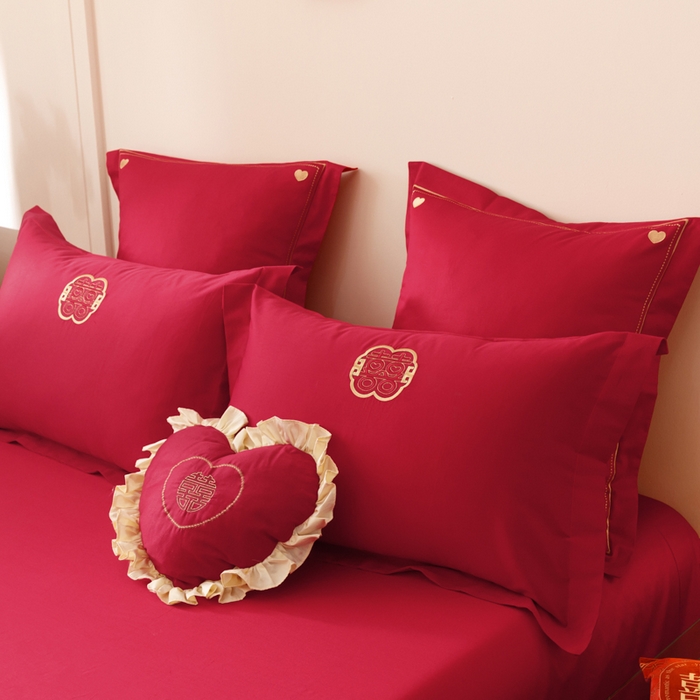 91家纺网 家纺一手货源 找家纺 东方合美（原：皇家传奇） 2025婚庆小红书纯棉系列 迎春纳福