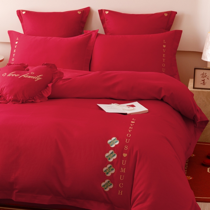 91家纺网 家纺一手货源 找家纺 东方合美（原：皇家传奇） 2025婚庆小红书纯棉系列 合美