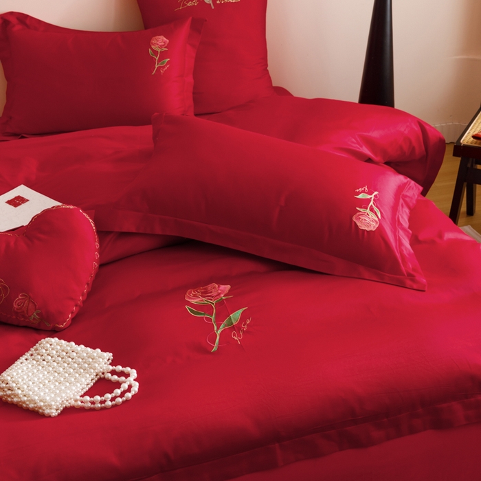 91家纺网 家纺一手货源 找家纺 东方合美（原：皇家传奇） 2025婚庆小红书纯棉系列 简约