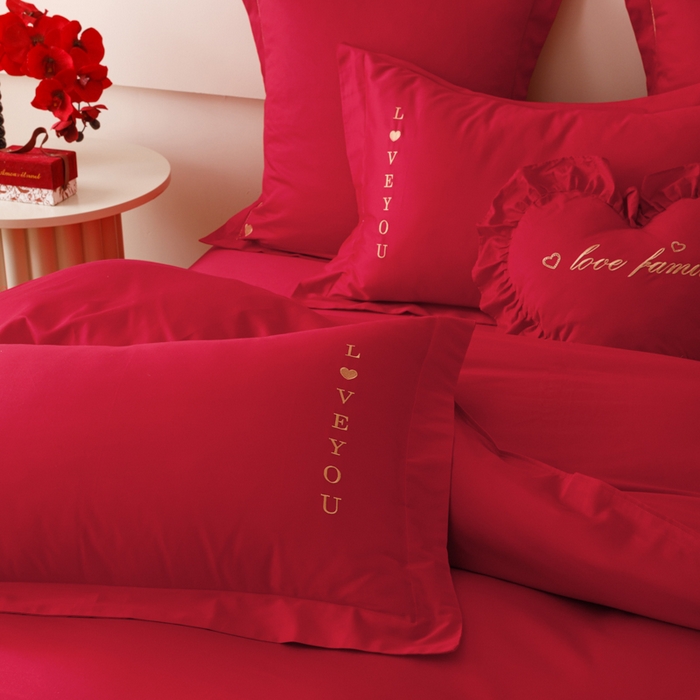 91家纺网 家纺一手货源 找家纺 东方合美（原：皇家传奇） 2025婚庆小红书纯棉系列 合美