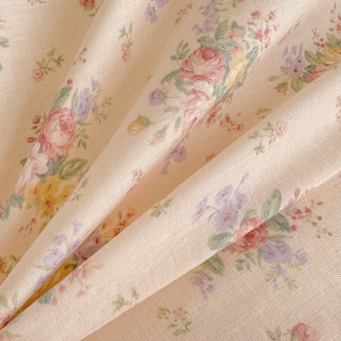 91家纺网 家纺一手货源 找家纺 呗旺鹿 2025新款双层纱韩式荷叶边款四件套 美娜