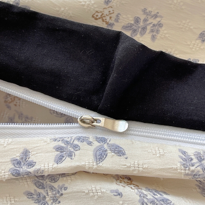 91家纺网 家纺一手货源 找家纺 红嘴企鹅 2025新款双层纱水洗棉赫本风四件套 赫本风-乖乖兔