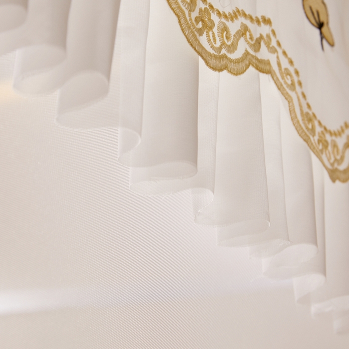 91家纺网 家纺一手货源 找家纺 星际优品 2025新款拉链式坐床防摔蚊帐-银杏系列 银杏-夏日灰蓝