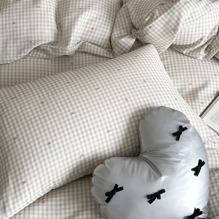 91家纺网 家纺一手货源 找家纺 时光里 2025新款A类全棉双层纱套件第一波 云栖-绿