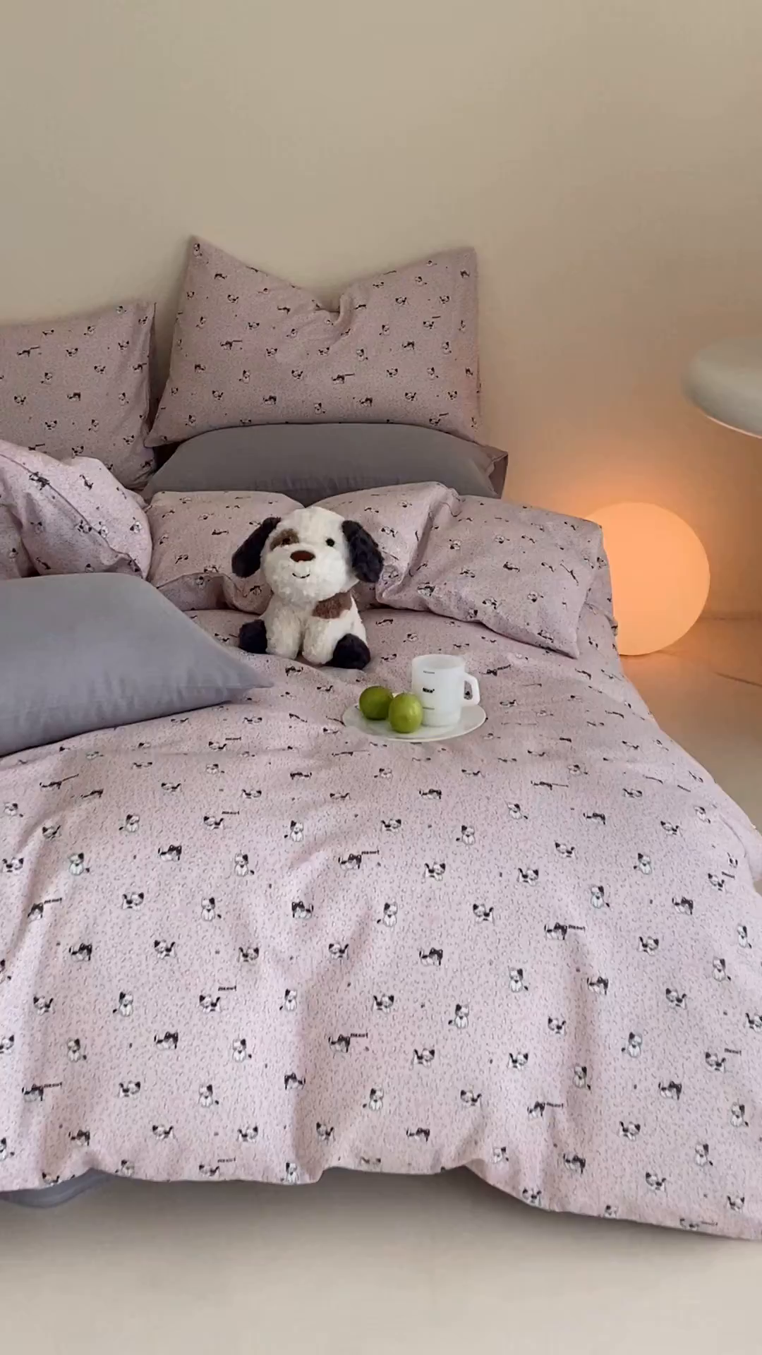 91家纺网 家纺一手货源 找家纺 （总）时光里 2025新款A类全棉双层纱套件第一波