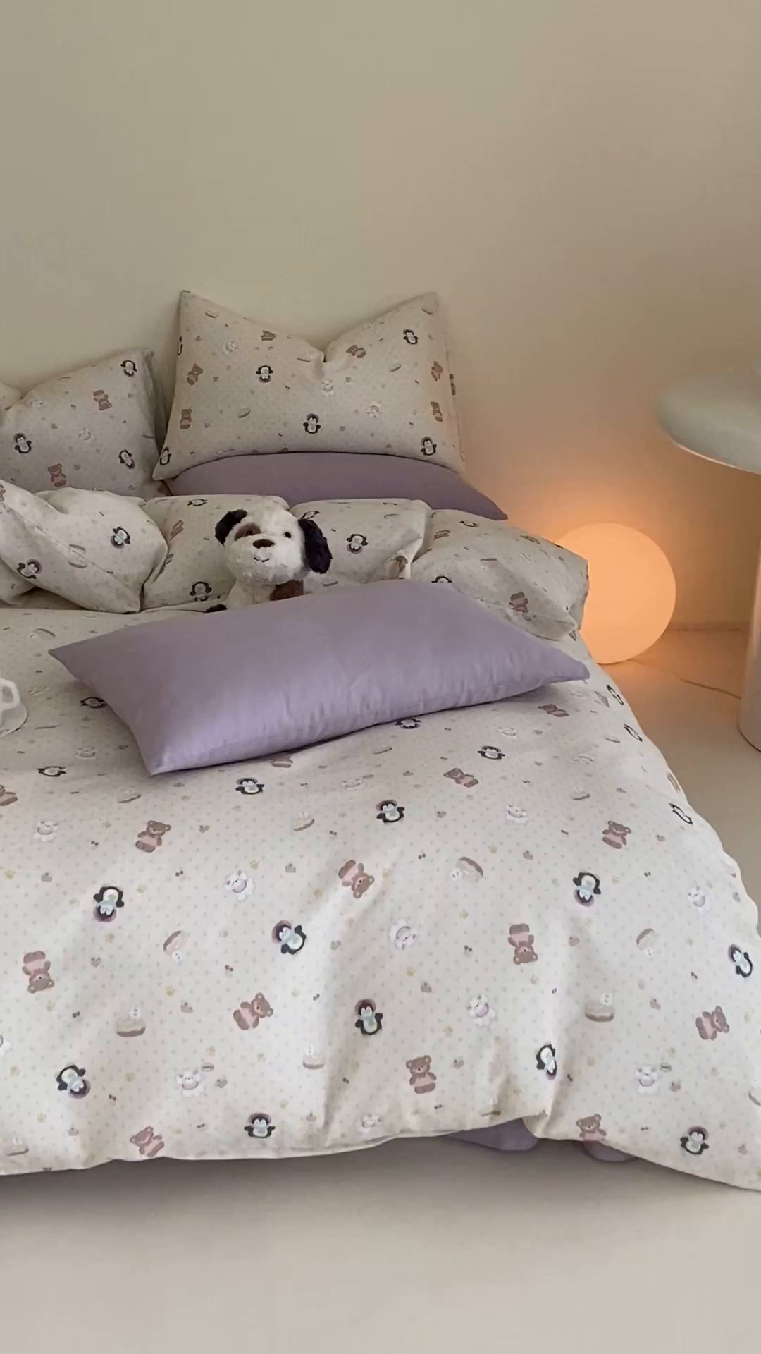 91家纺网 家纺一手货源 找家纺 时光里 2025新款A类全棉双层纱套件第一波 俏皮宝贝