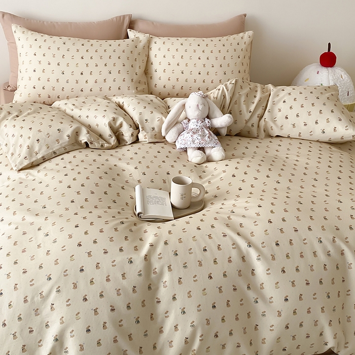 时光里 2025新款A类全棉双层纱卡通风七色系列第二波 可艾