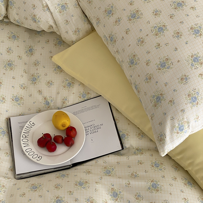 91家纺网 家纺一手货源 找家纺 （总）时光里 2025新款A类全棉双层纱韩式风系列第三波