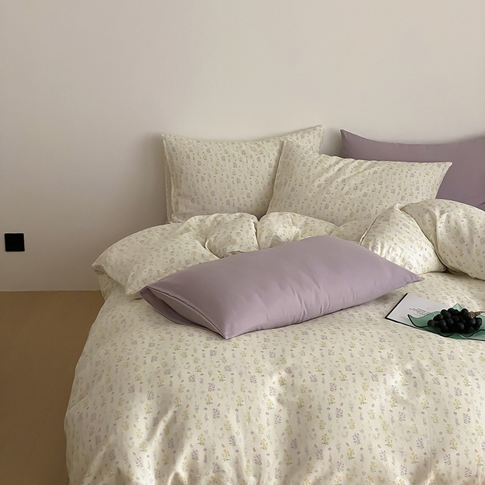 91家纺网 家纺一手货源 找家纺 时光里 2025新款A类全棉双层纱韩式风系列第三波 小确幸