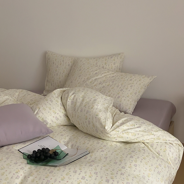 91家纺网 家纺一手货源 找家纺 时光里 2025新款A类全棉双层纱韩式风系列第三波 小确幸