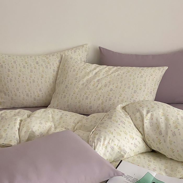 91家纺网 家纺一手货源 找家纺 时光里 2025新款A类全棉双层纱韩式风系列第三波 小确幸