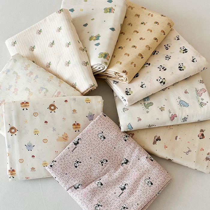 91家纺网 家纺一手货源 找家纺 时光里 2025新款双层纱系列卡通风床单 卡通风集合图