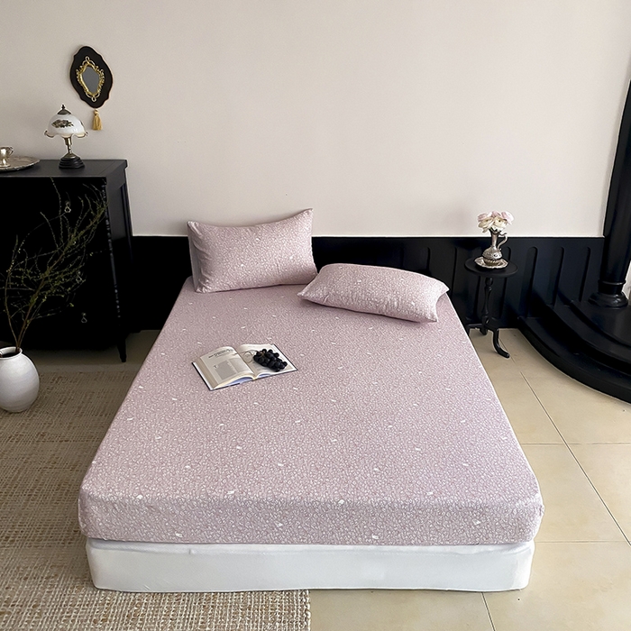 时光里 2025新款双层纱系列ins风床笠 晓时光-粉