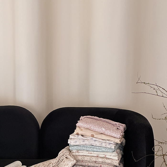 91家纺网 家纺一手货源 找家纺 时光里 2025新款双层纱系列ins风床笠 集合图