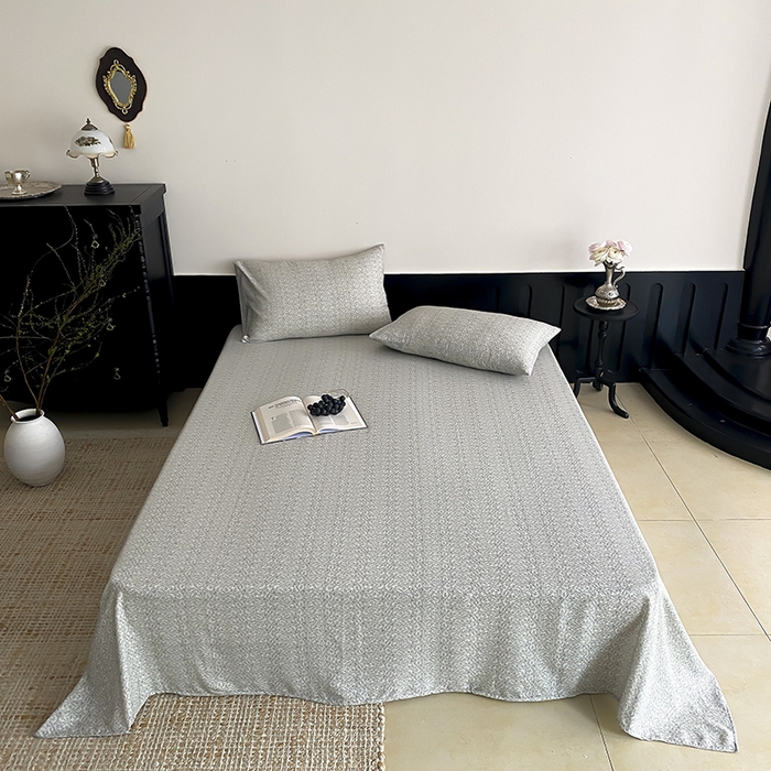 时光里 2025新款双层纱系列ins风床单 惜花涧-绿