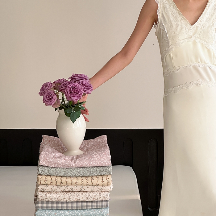 91家纺网 家纺一手货源 找家纺 时光里 2025新款双层纱系列ins风床单 集合图