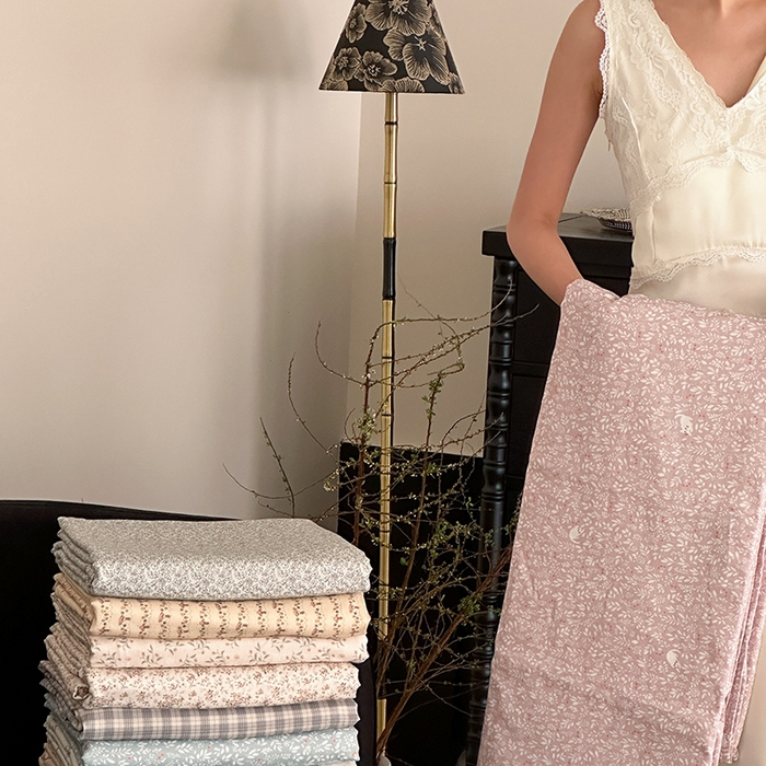 91家纺网 家纺一手货源 找家纺 时光里 2025新款双层纱系列ins风床单 集合图