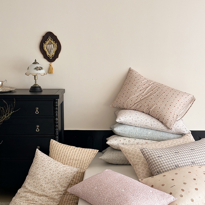 时光里 2025新款双层纱系列ins风枕套 集合图