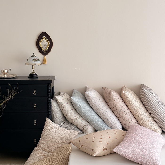 91家纺网 家纺一手货源 找家纺 时光里 2025新款双层纱系列ins风枕套 集合图