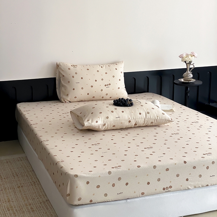 91家纺网 家纺一手货源 找家纺 时光里 2025新款双层纱系列ins风枕套 南瓜小贝