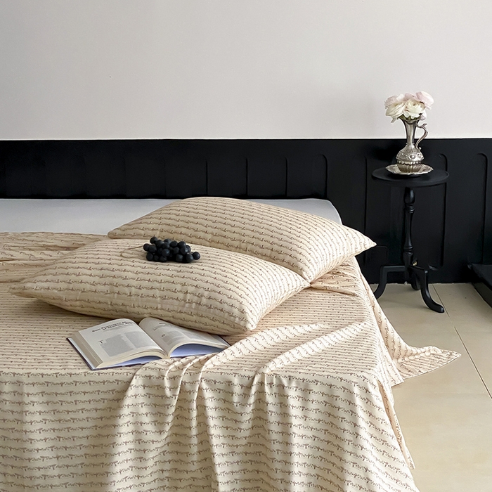 时光里 2025新款双层纱系列ins风枕套 林间