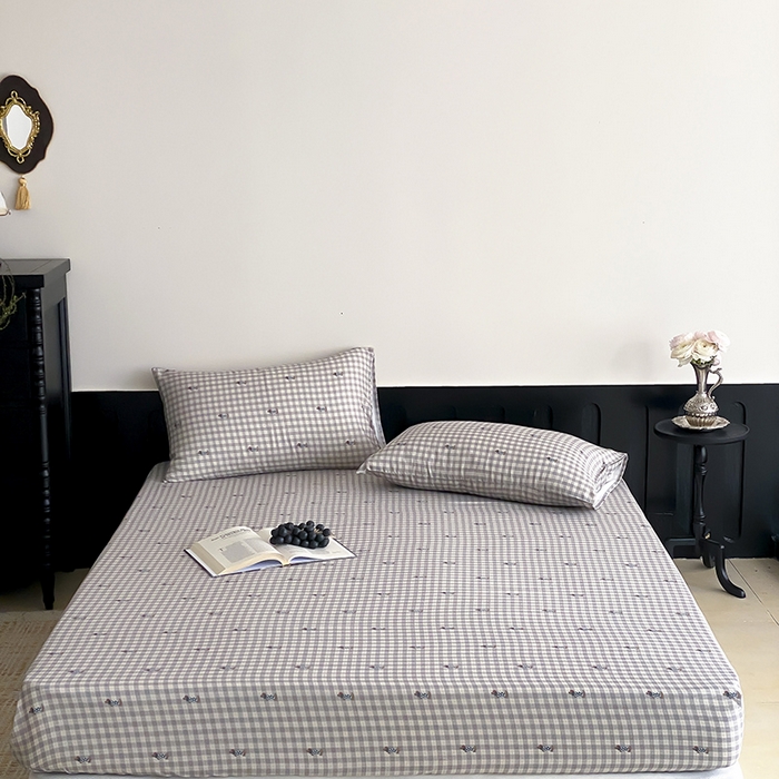 91家纺网 家纺一手货源 找家纺 时光里 2025新款双层纱系列ins风枕套 腊肠先生