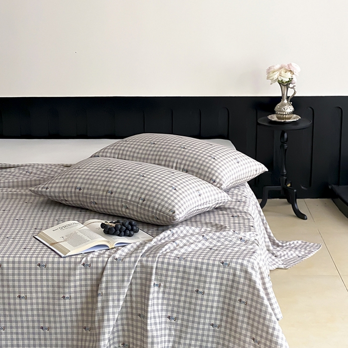 时光里 2025新款双层纱系列ins风枕套 腊肠先生