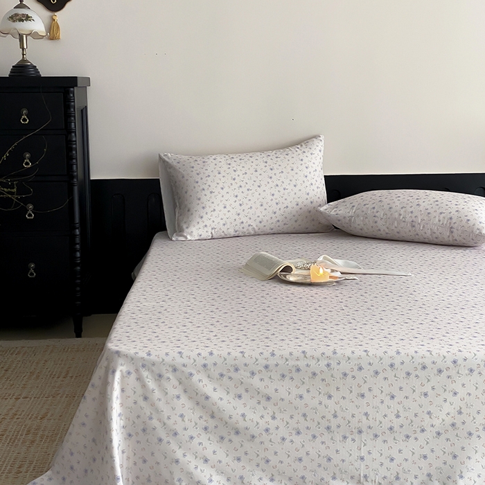 91家纺网 家纺一手货源 找家纺 （总）时光里 2025新款双层纱系列ins风枕套