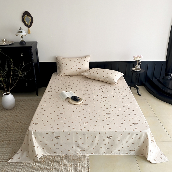 91家纺网 家纺一手货源 找家纺 时光里 2025新款双层纱系列ins风枕套 南瓜小贝