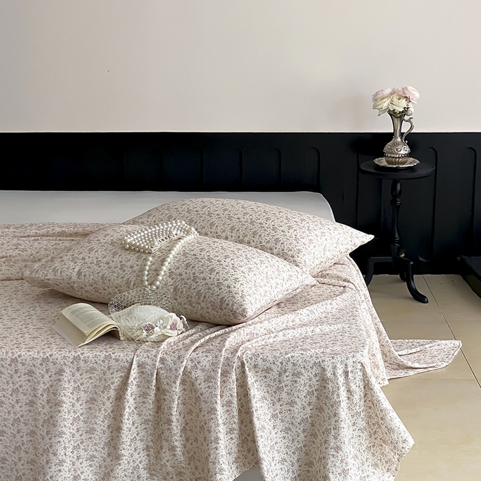 时光里 2025新款双层纱系列ins风枕套 芊夏-黄