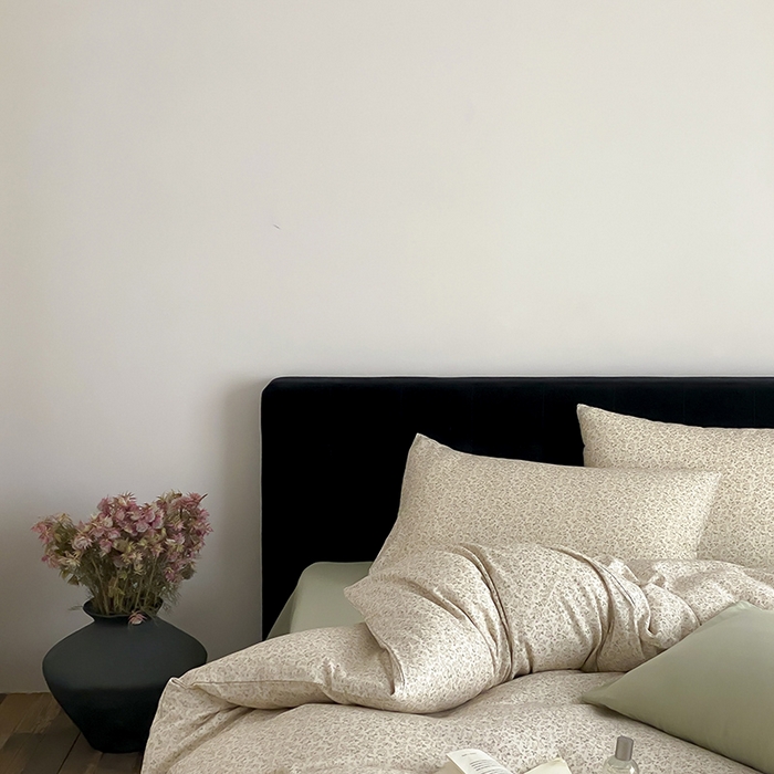 91家纺网 家纺一手货源 找家纺 （总）时光里 2025新款双层纱复古风色系列单品与套件