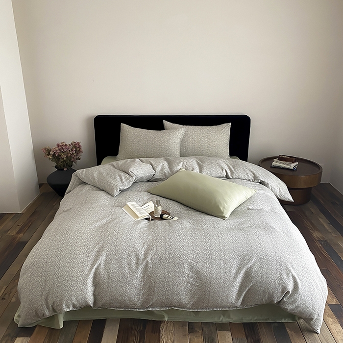 时光里 2025新款双层纱复古风色系列单品与套件 惜花涧-绿