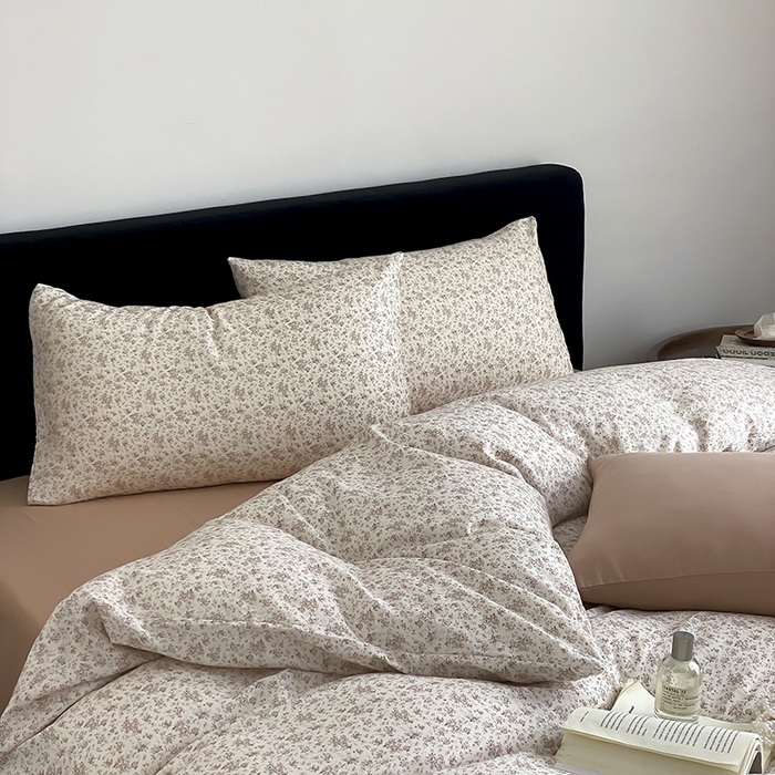 91家纺网 家纺一手货源 找家纺 时光里 2025新款双层纱复古风色系列单品与套件 芊夏-黄