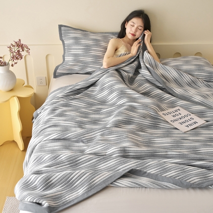 91家纺网 家纺一手货源 找家纺 （总）棠薇家纺  2025新款北欧风盖毯毛巾被