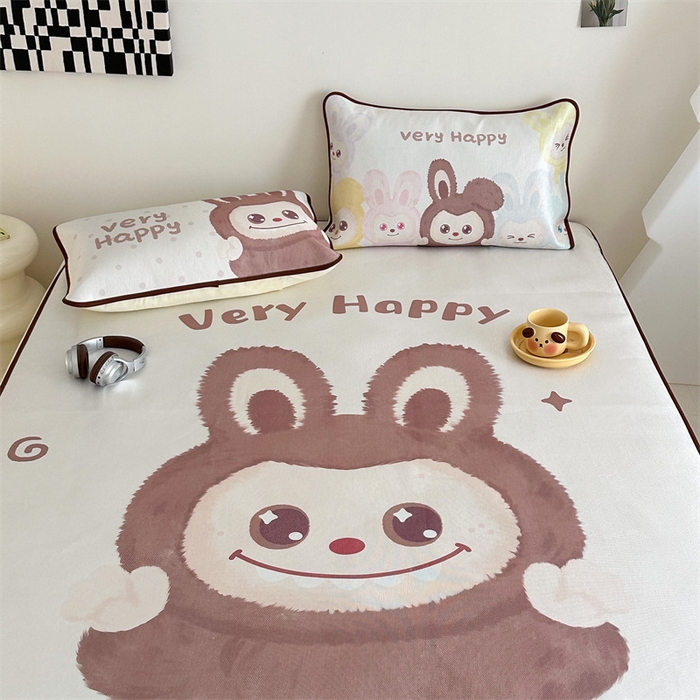 91家纺网 家纺一手货源 找家纺 美乐迪家纺 2025新款异形冰藤席 布布