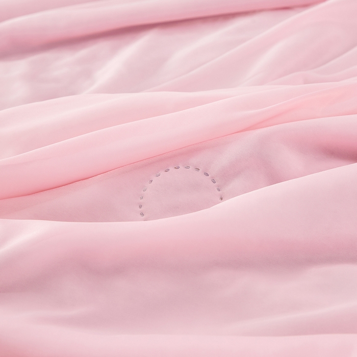 91家纺网 家纺一手货源 找家纺 丝薇雅 2025新款凉感丝夏被冰淇淋夏凉被 圆圈粉色