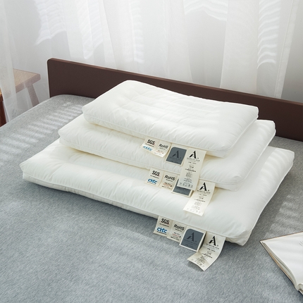 91家纺网 家纺一手货源 找家纺 麦肯锡2025新款国际婴幼儿级A类无荧光 无甲醛低平亲子枕 成人款48×74受压高度:5cm