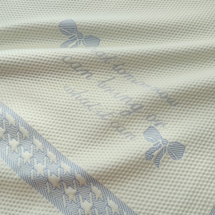 91家纺网 家纺一手货源 找家纺 2025新款蝴蝶小姐冰岛赋能凉席三件套 蝴蝶小姐-蓝