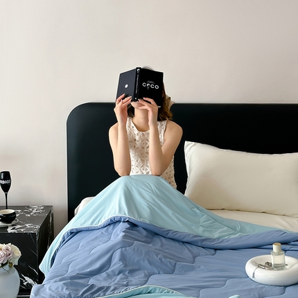 （总）时年家纺 2025新款升级版180克高定即刻凉感夏被